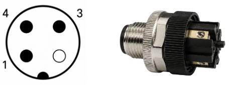 Rotary sensor connector pin configuration Rotary sensor connector pin configuration